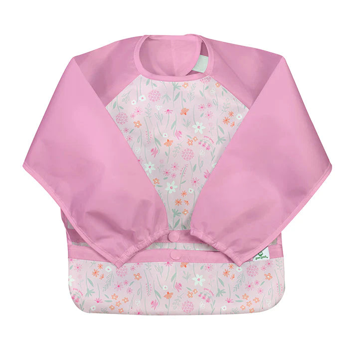 i.play Snap & Go Easy-wear Long Sleeve Bib (single) 12/24 months - Lozza’s Gifts & Homewares 