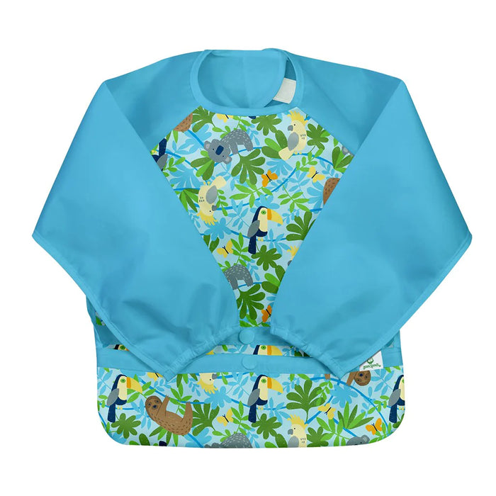 i.play Snap & Go Easy-wear Long Sleeve Bib (single) 12/24 months - Lozza’s Gifts & Homewares 