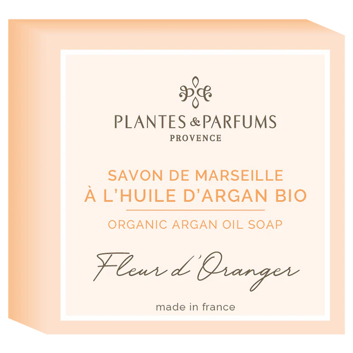 Plantes & Parfums | Marseille Scented Soap (Fluer d'Oranger) 100g