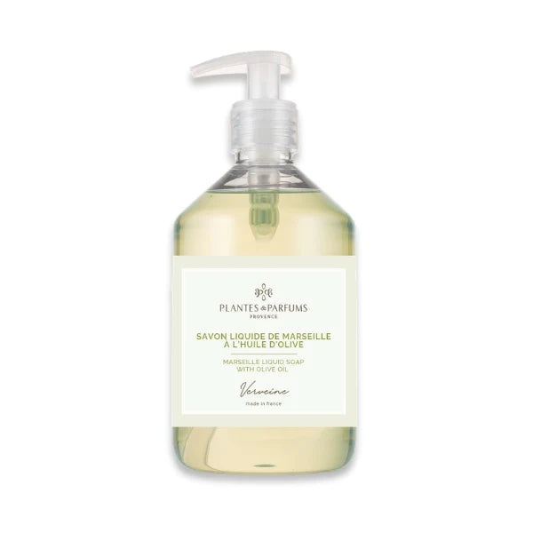 PLANTES & PARFUMS | Savon Liquide De Marseille - Verbena Scented Liquid Soap (Verveine)