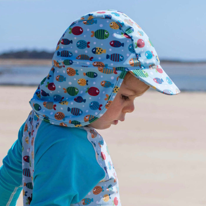 Kids Swim flap cap | Fish Frenzy