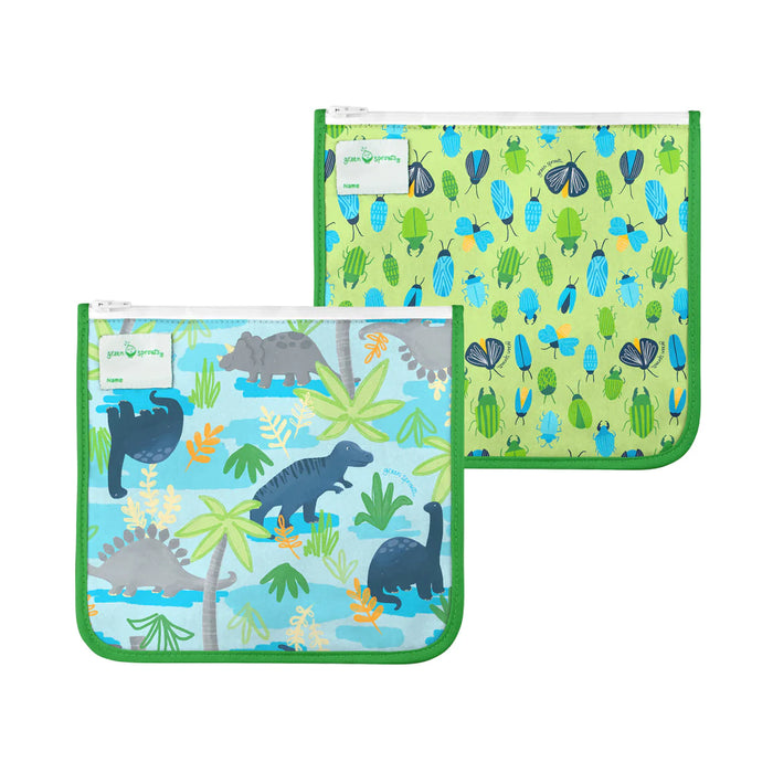 Reusable Insulated Sandwich Bags (2 pack) - Lozza’s Gifts & Homewares 