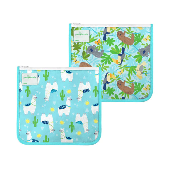 Reusable Insulated Sandwich Bags (2 pack) - Lozza’s Gifts & Homewares 