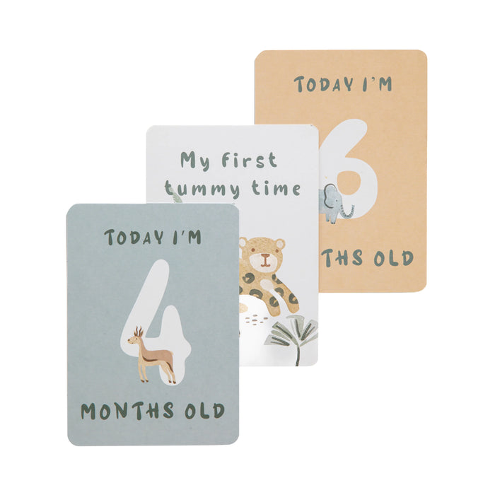 Lolli Living | Milestone Cards - Wild Safari