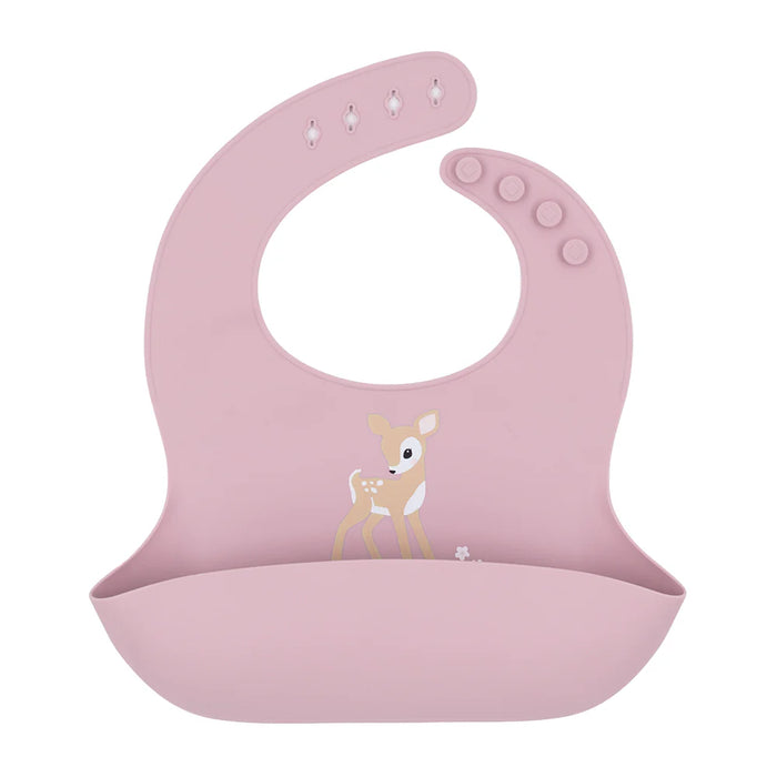 Playground | Silicone Bib - Fawn/Lilac