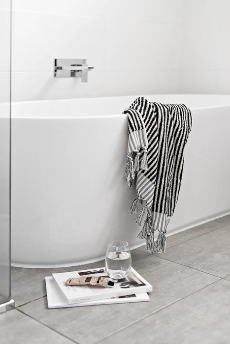 Miss April | Pompom Bathroom Towel Set  - Albatross