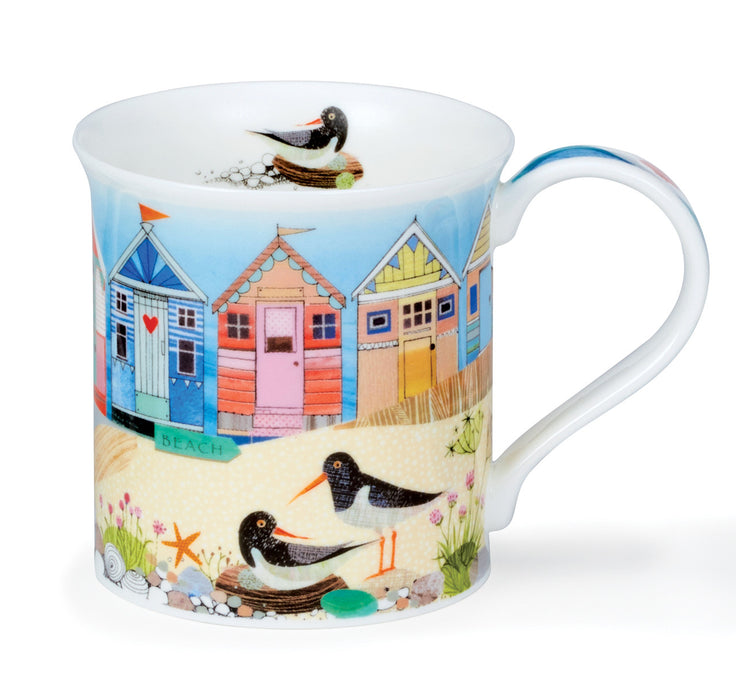 Dunoon | Bute Shore Life Beach Huts Mug