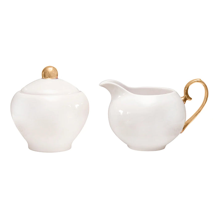 Cristina Re | Sugar Bowl & Creamer - Ivory