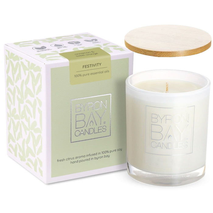 Byron Bay Candles | Scented Pure Soy Candle And Refill Candle Twin Gift Set