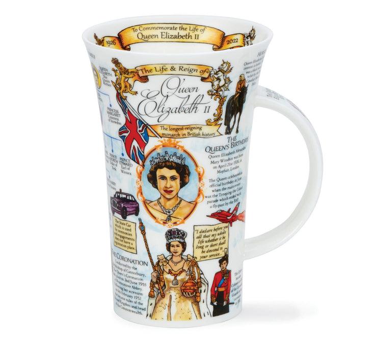 Dunoon - Glencoe Mug - The Life & Reign Of Queen Elizabeth