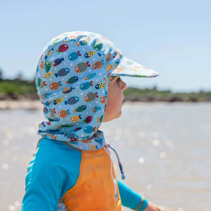 Kids Swim flap cap | Fish Frenzy