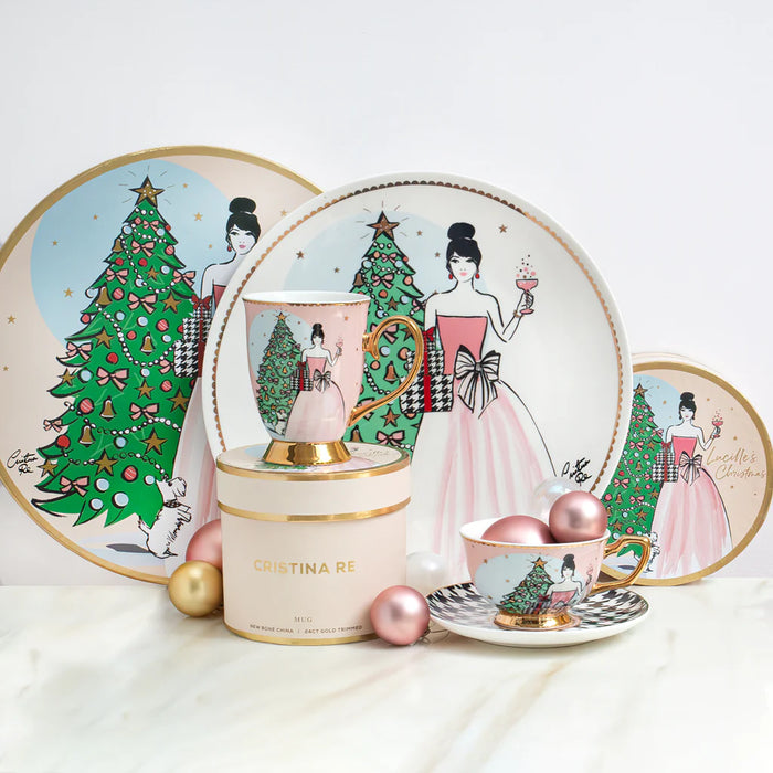 Cristina Re | Teacup & Saucer - Lucille's Christmas