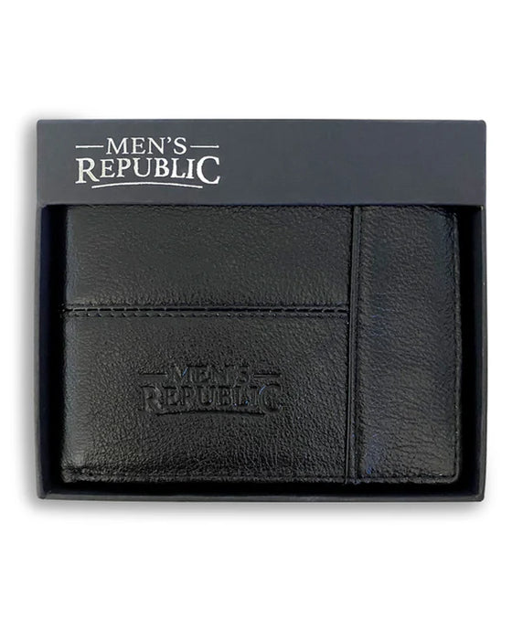 Men's Republic | Leather Wallet - Black