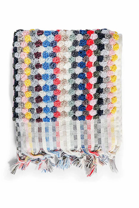 Miss April | Pompom Turkish Cotton Hand Towels