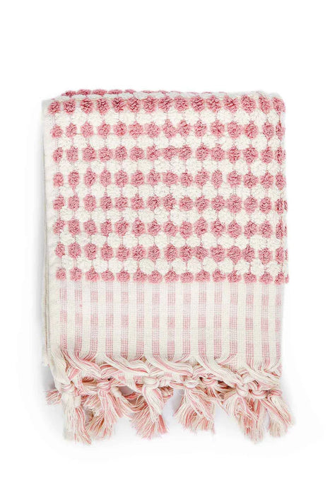 Miss April | Pompom Turkish Cotton Hand Towels