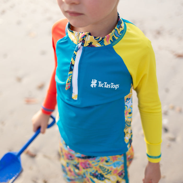 Boys Li'l Rascal Rashguard | Aussie Animalia