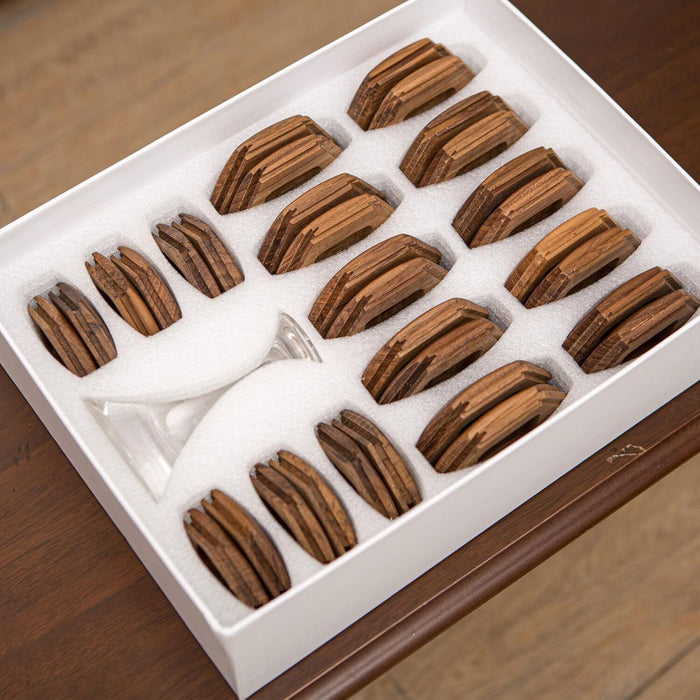 Handcrafted Wooden Football Puzzle – 3D Soccer Ball Assembly Kit