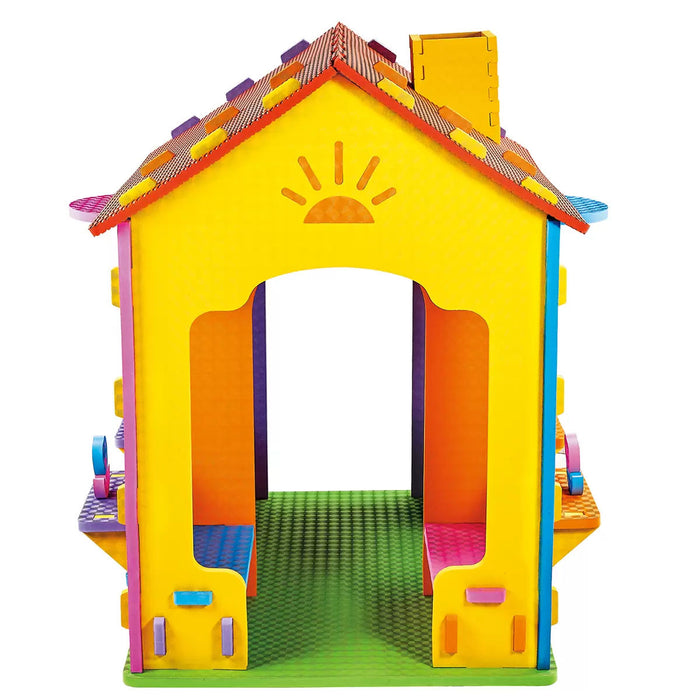 Funhouse EVA Foam Playhouse – Two-Room Kids Play Set