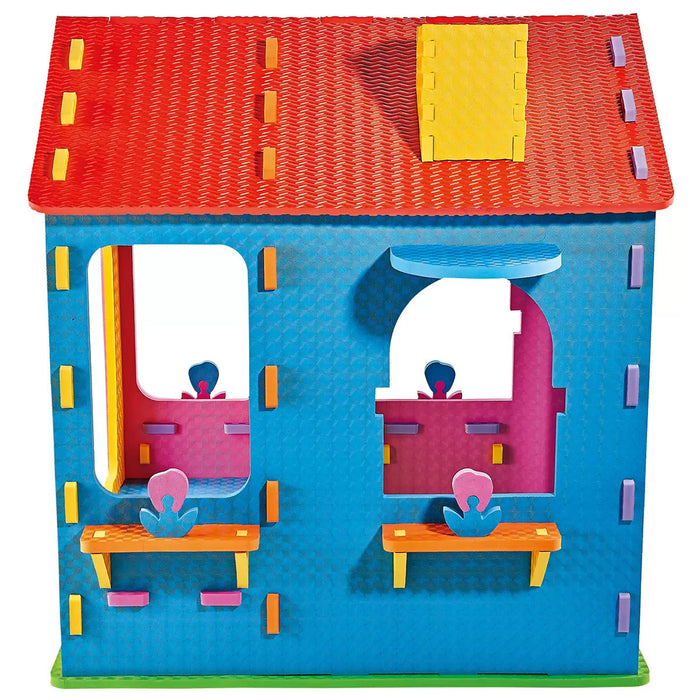 Funhouse EVA Foam Playhouse – Two-Room Kids Play Set