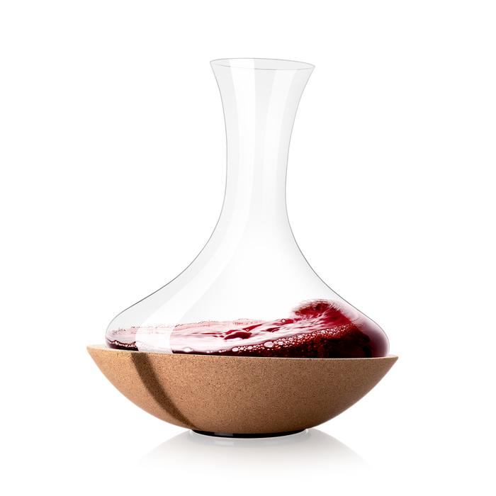 Vacu Vin | Swirling Carafe (Crystal Glass)