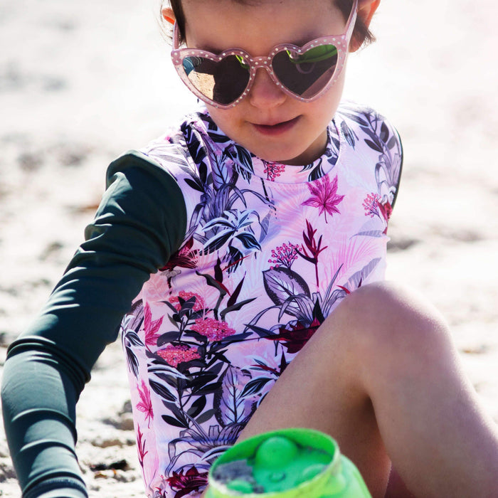 Girls Long Sleeve Swimsuit | Floriade