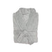 Bambury Microplush Bathrobe - Silver - Lozza’s Gifts & Homewares 