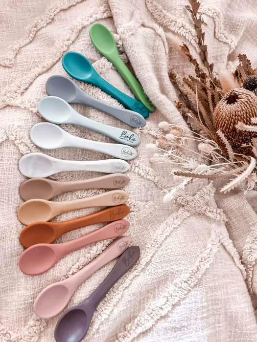 Silicone Feeding spoon - Lozza’s Gifts & Homewares 