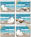 Cinnamon Paradise Coasters Set of 6 - Lozza’s Gifts & Homewares 