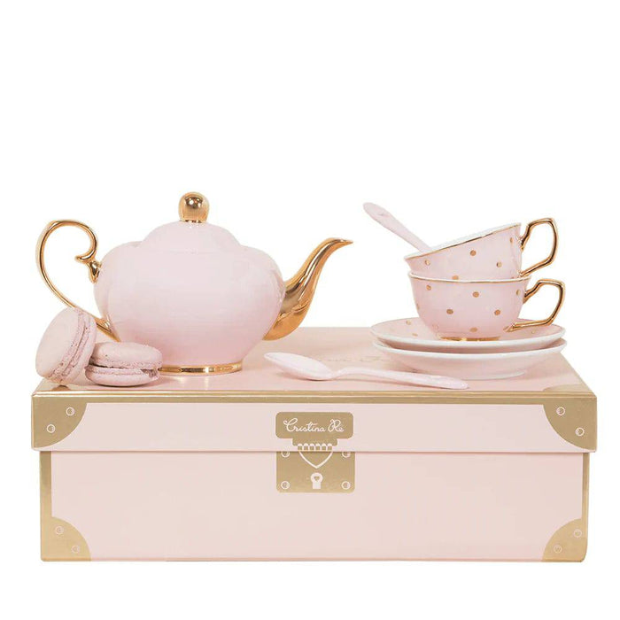 Petite Tea Set Blush - Lozza’s Gifts & Homewares 