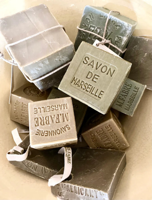 Savon de Marseille Rose Cubic Soap (400g)