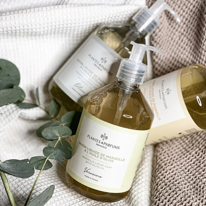 PLANTES & PARFUMS | Savon Liquide De Marseille - Verbena Scented Liquid Soap (Verveine)