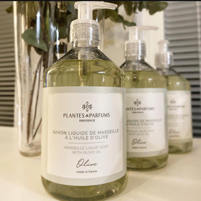 PLANTES & PARFUMS | Savon Liquide De Marseille - Olive Scented Liquid Soap (Olive)