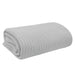 Organic Cot Cellular Blanket - Grey - Lozza’s Gifts & Homewares 