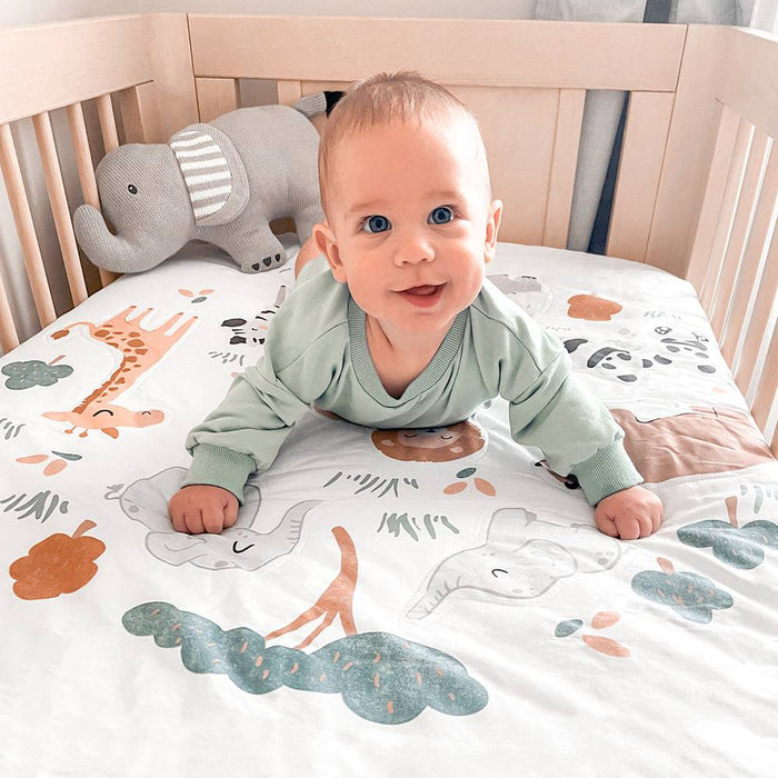 4-piece Nursery Set - Day at the Zoo - Lozza’s Gifts & Homewares 