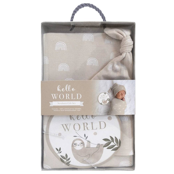 Hello World Gift Set - Rainbow - Lozza’s Gifts & Homewares 