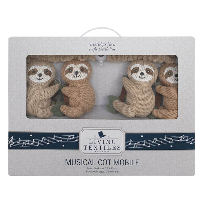 Musical Mobile Set - Happy Sloth - Lozza’s Gifts & Homewares 