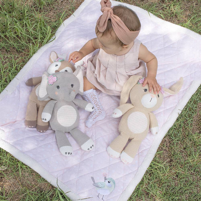 Ava the Fawn Knitted Toy - Lozza’s Gifts & Homewares 