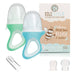 Silicone Food Feeder [2-PACK] with bonus Finger Toothbrush - Lozza’s Gifts & Homewares 