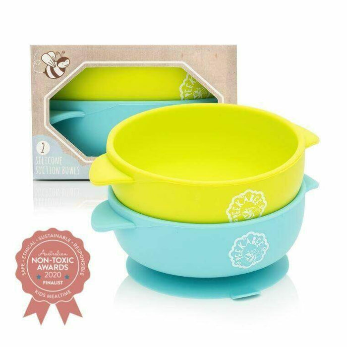 Baby & Toddler Suction Bowls,  Set of 2 - Lozza’s Gifts & Homewares 