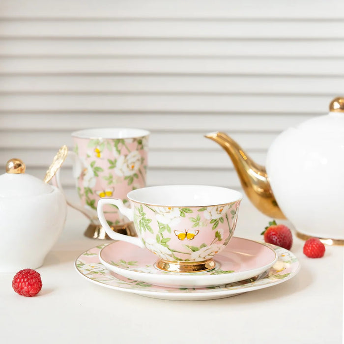 Cristina Re | Teacup & Saucer - Peony Garden