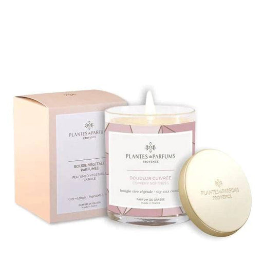 Plantes & Parfums -180g Handcrafted Perfumed Candle - Coppery Softness - Lozza’s Gifts & Homewares 