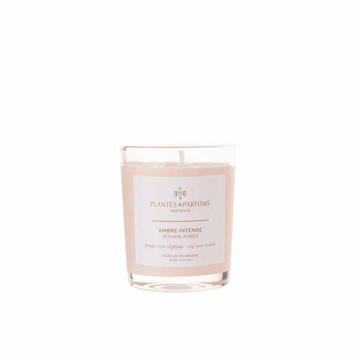 Plantes & Parfums - 75g Handcrafted Perfumed Candle - Intense Amber - Lozza’s Gifts & Homewares 